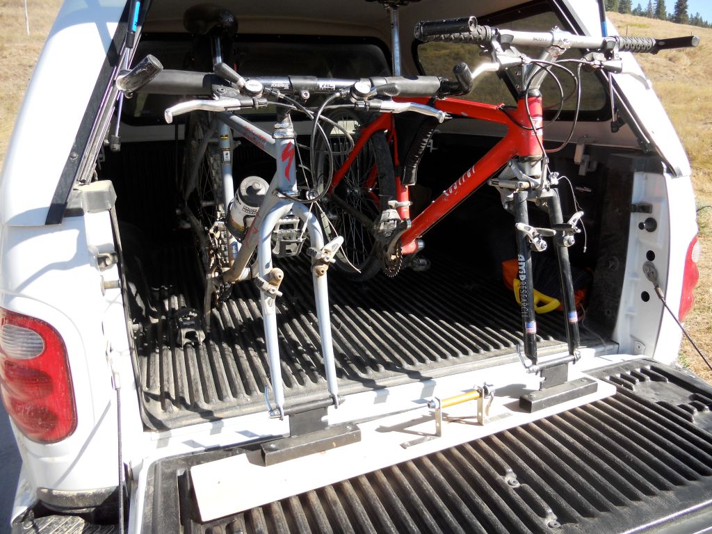 Bike rack for pickup2