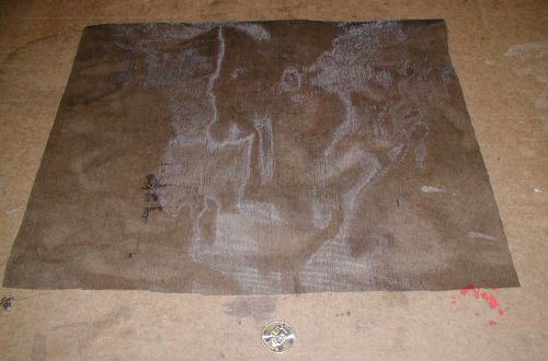 Sump screen of noseeum netting