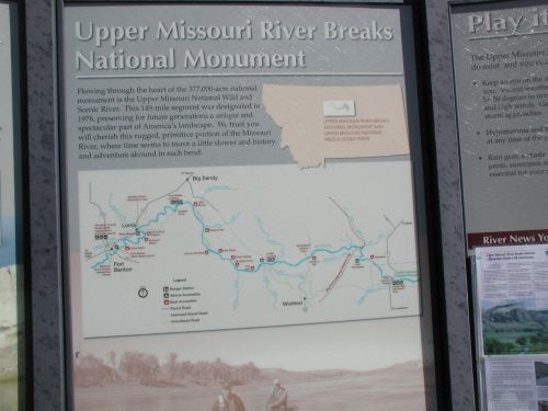 Canoeing the Missouri Breaks