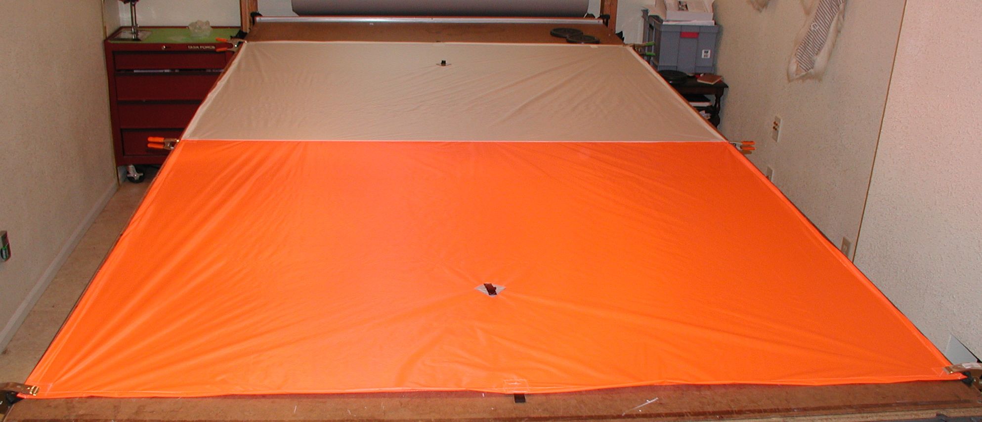 flat tarp 1.6 6x9.5'